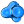 Virus Blue Icon 24x24 png